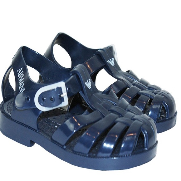 armani jelly sandals